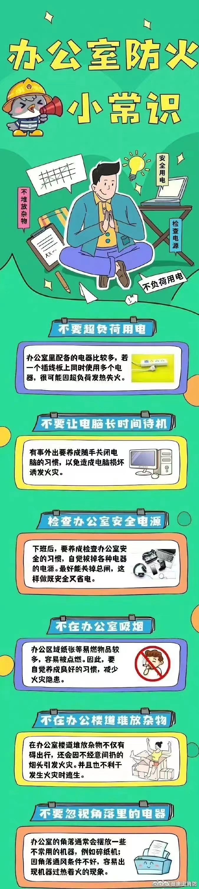 火災警示月||消防安全小知識（二）